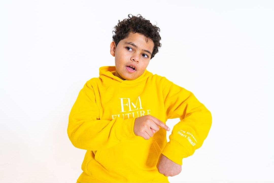 Kids hoodie big dreams start small hoodies