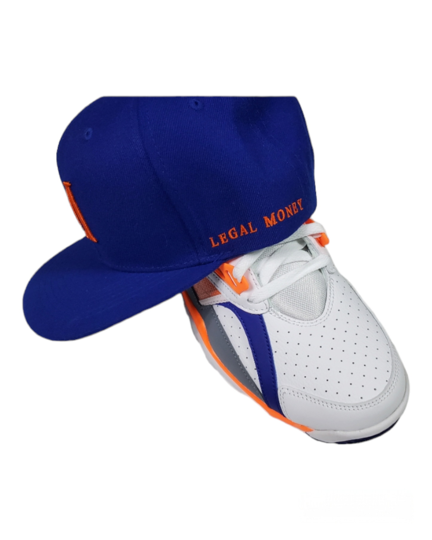 LM METS  BLUE AND ORANGE SNAP BACK