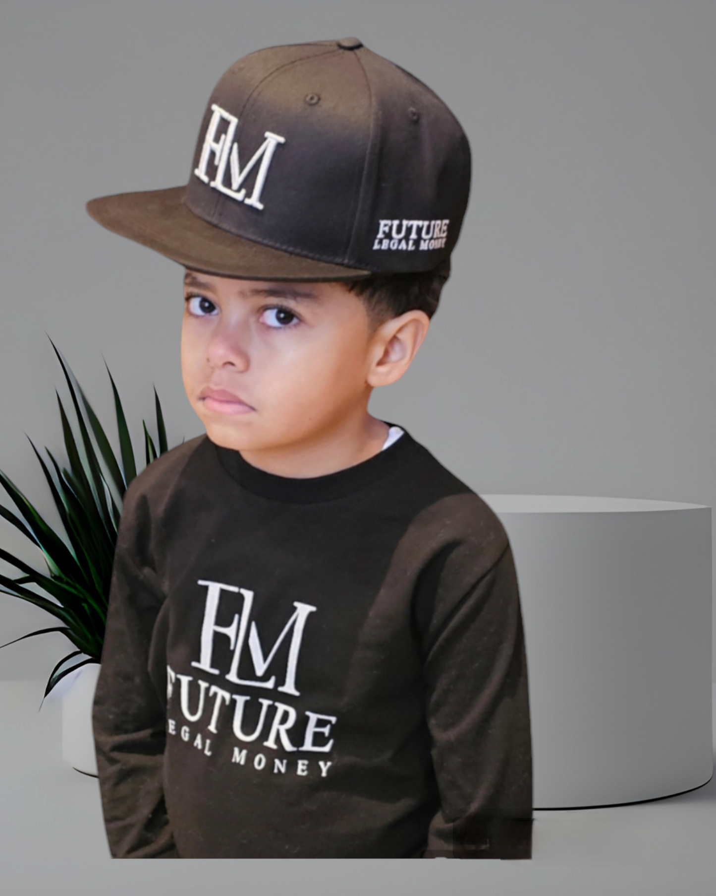 SIGNATURE FLM BLACK SNAP BACK